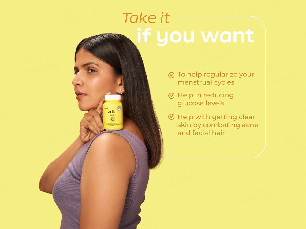 Arth PCOS Support Nutraceutical Tablet For Women