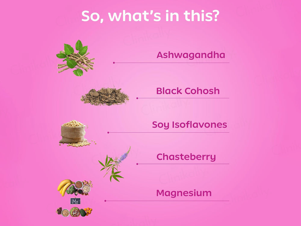 Arth Perimenopause Multi-Symptom Support Nutraceutical Capsule For Women