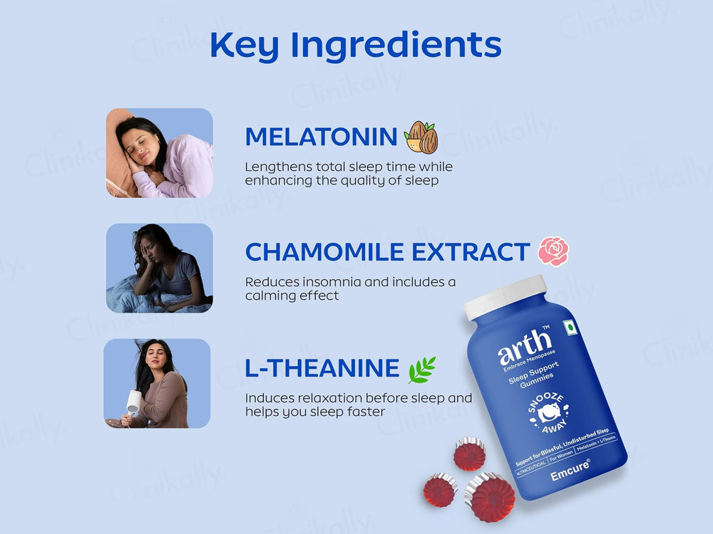 Arth Sleep Support Nutraceutical Gummies
