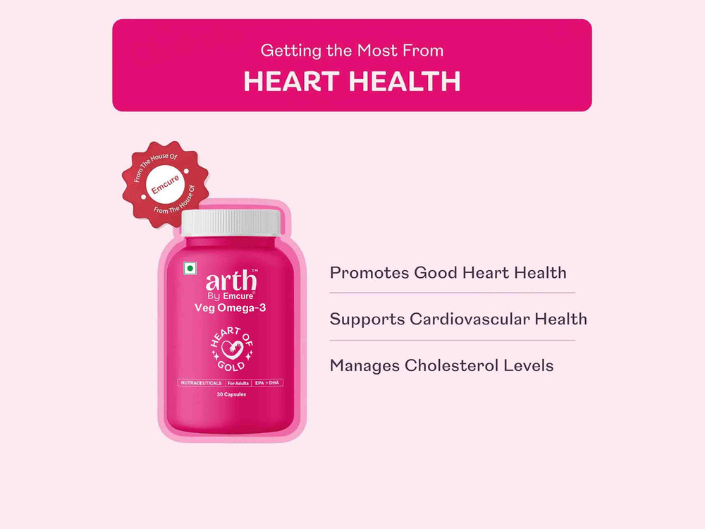 Arth Veg Omega-3 Nutraceutical Capsule For Adults