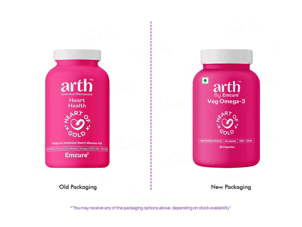 Arth Veg Omega-3 Nutraceutical Capsule For Adults