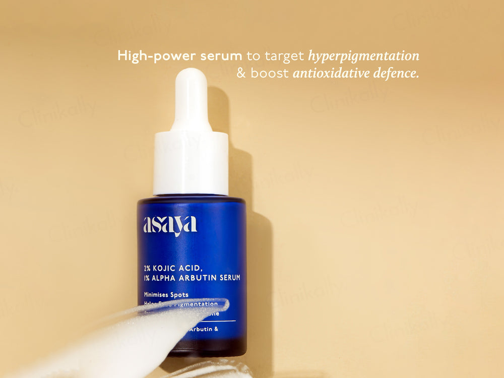 Asaya 2% Kojic Acid + 1% Alpha Arbutin Face Serum