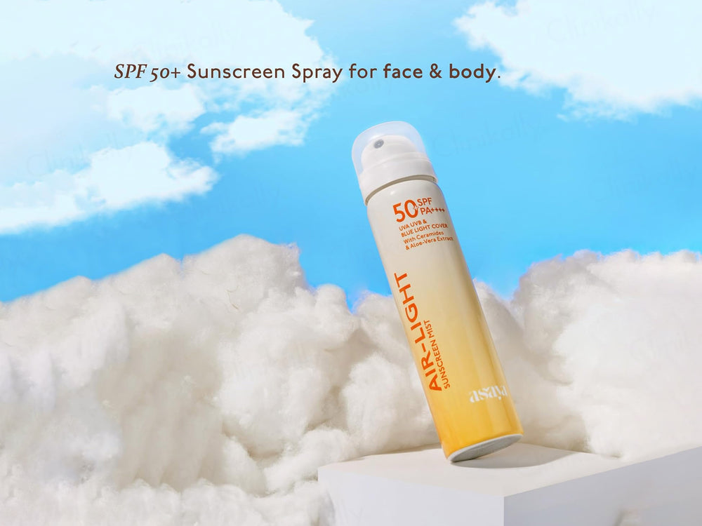 Asaya Air-Light Sunscreen Mist Spray SPF 50+ PA++++