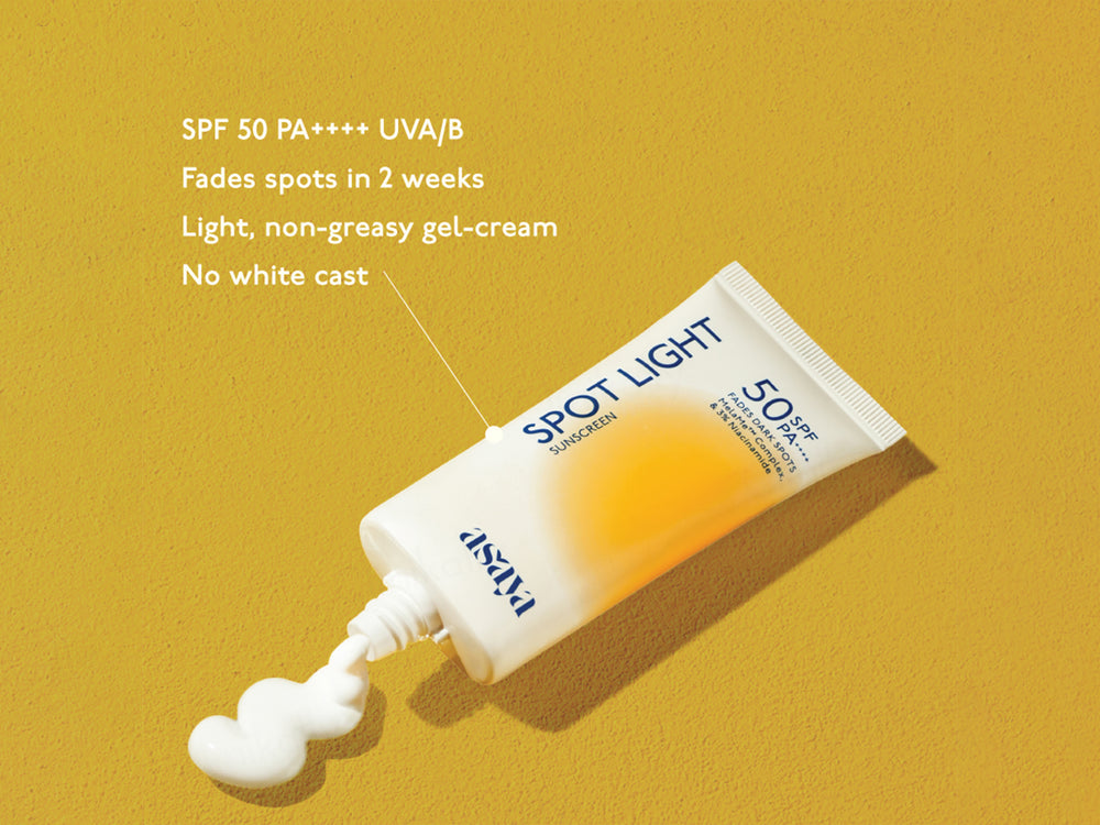 Asaya Spot Light Sunscreen SPF 50 PA++++