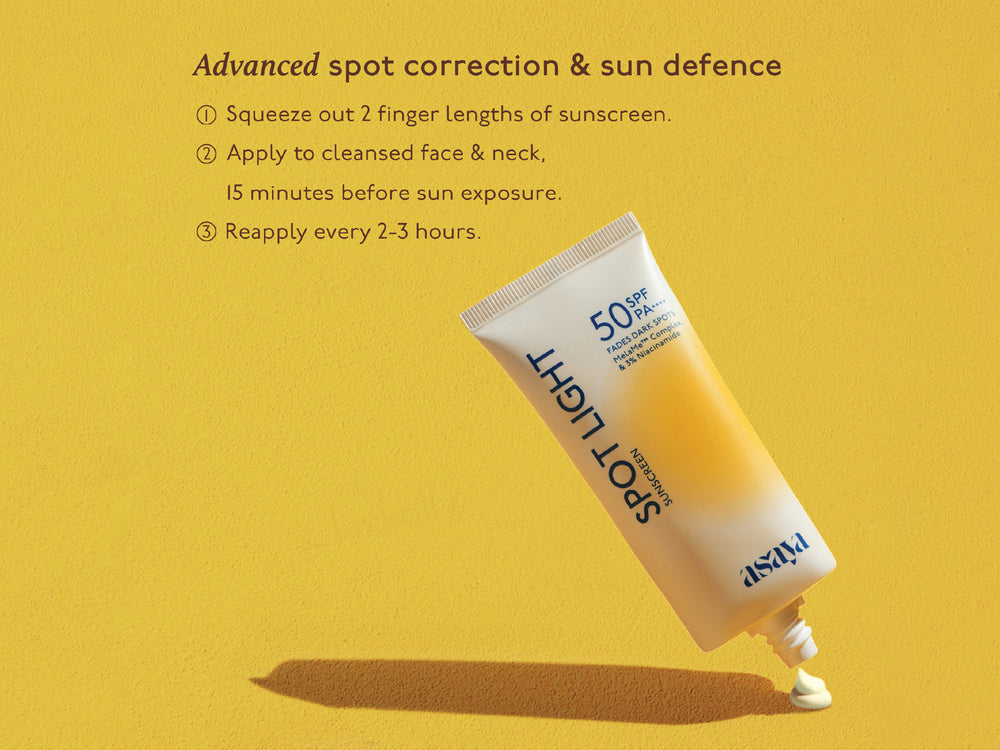 Asaya Spot Light Sunscreen SPF 50 PA++++