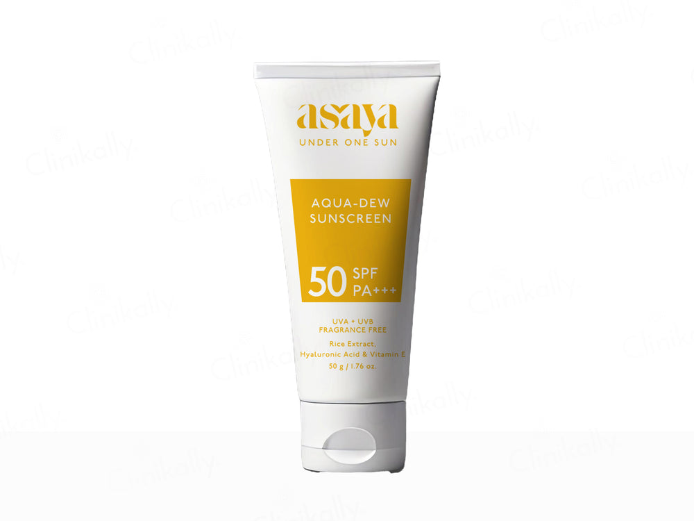 Asaya Under One Sun Aqua-Dew Sunscreen SPF 50 PA+++