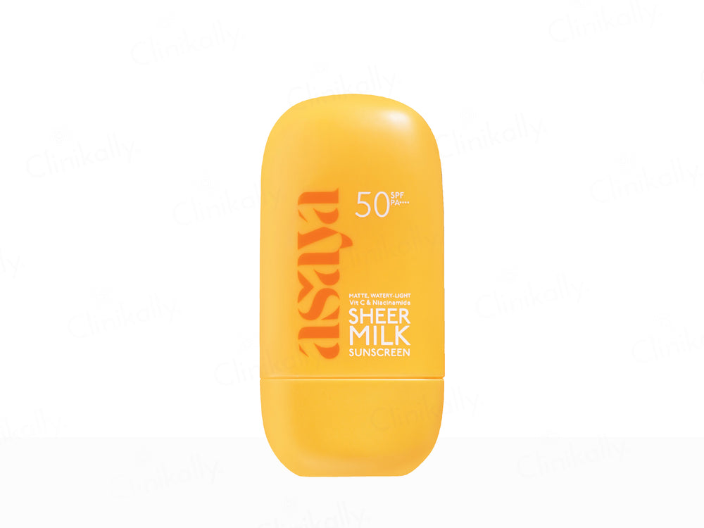 Asaya Under One Sun Ultra-Light Matte Fluid Sheer Milk Sunscreen SPF 50 PA++++