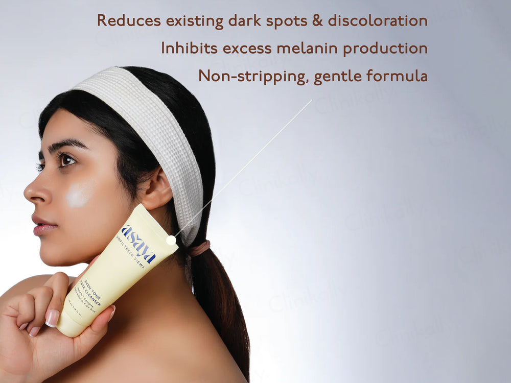 Asaya Unfiltered Views Dark Spot Removal Even Tone Face Cleanser