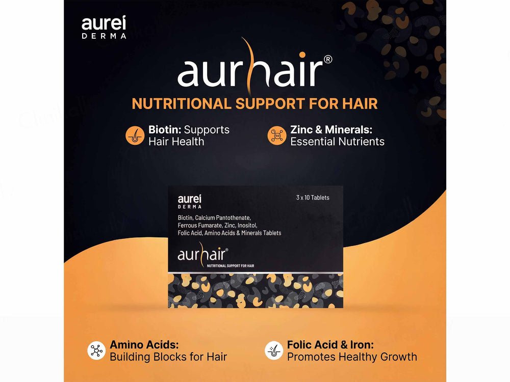 Aurhair Hair Nutritional Tablet