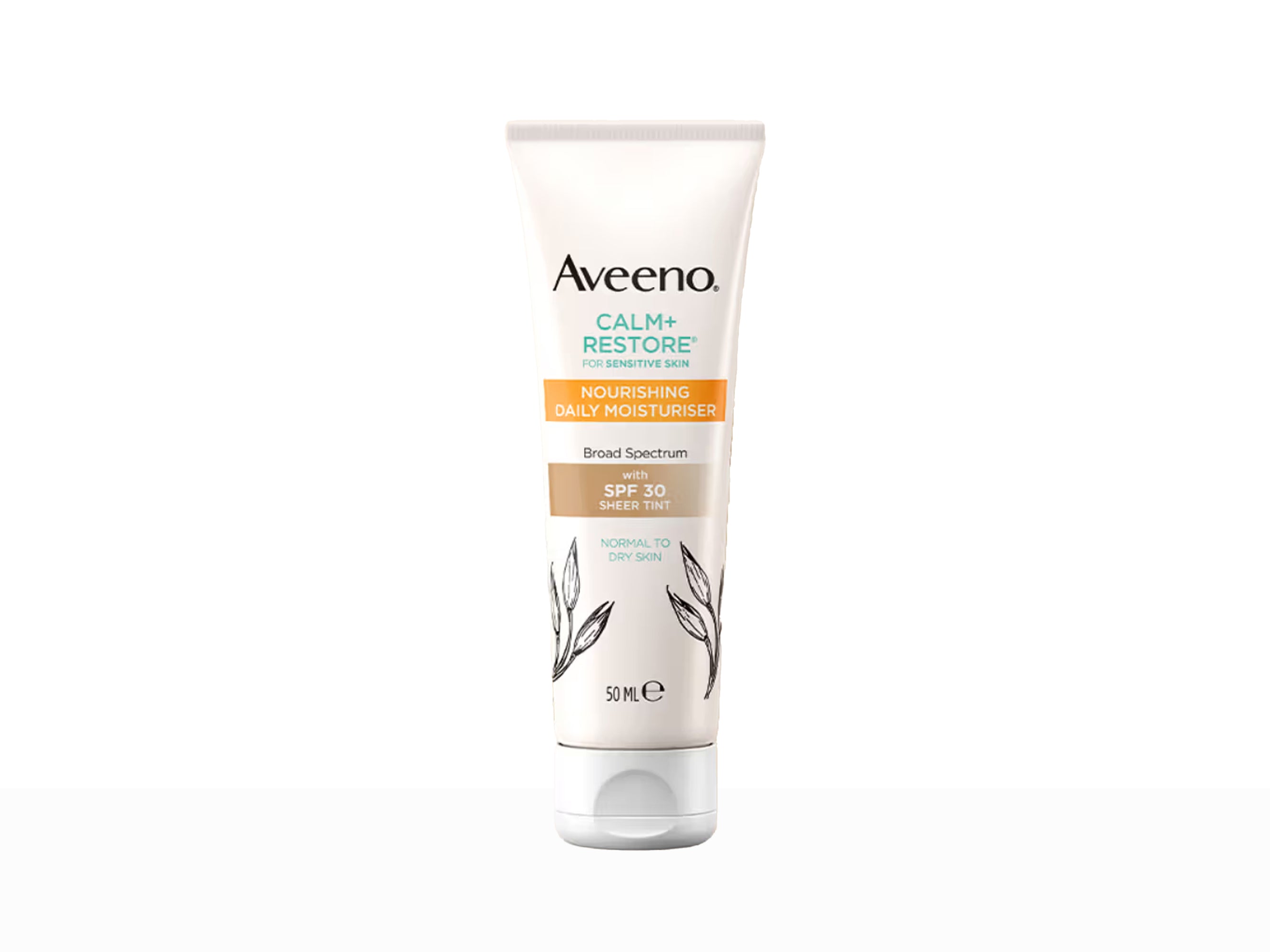 Aveeno Calm+ Restore Nourishing Daily Moisturiser Sheer Tint SPF 30
