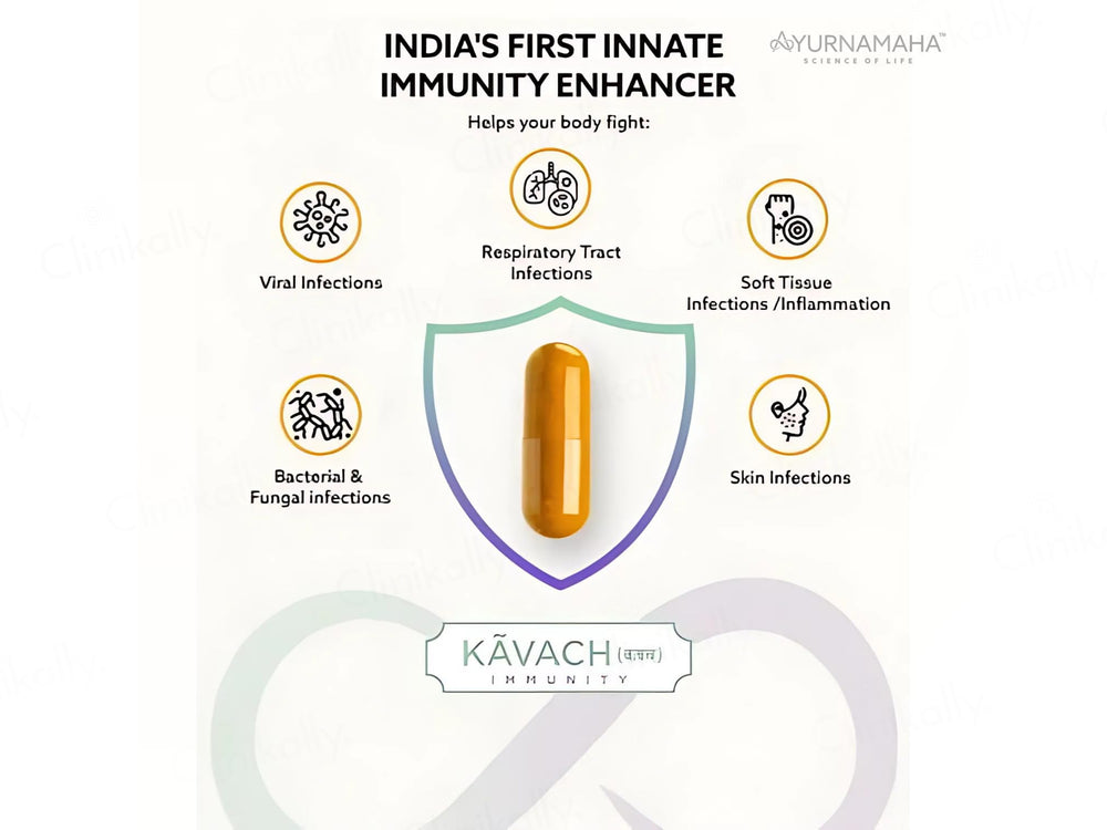 Ayurnamaha Kavach Immunity Nutraceutical Capsule