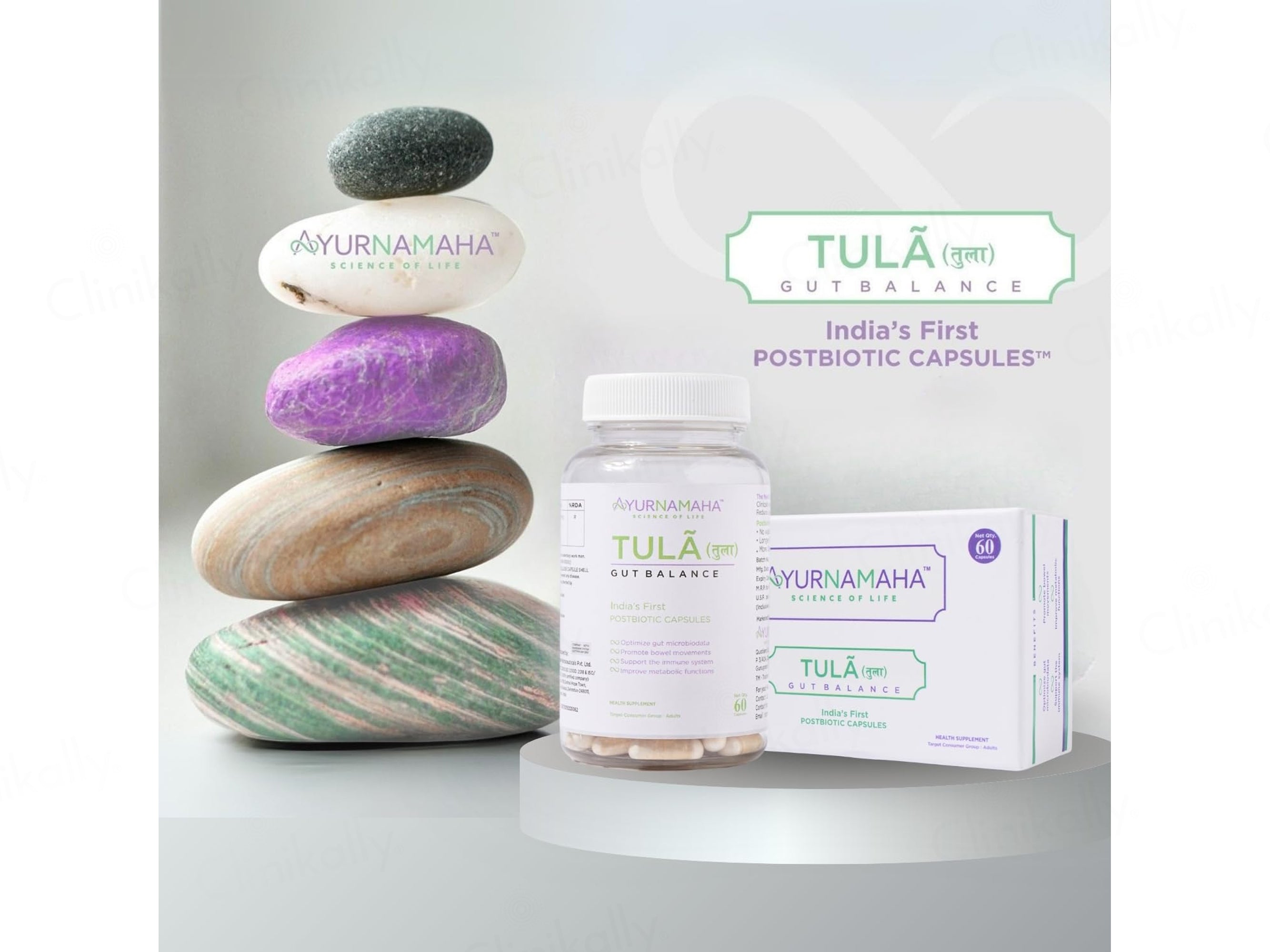 Ayurnamaha Tula Gut Balance Health Supplement Capsule