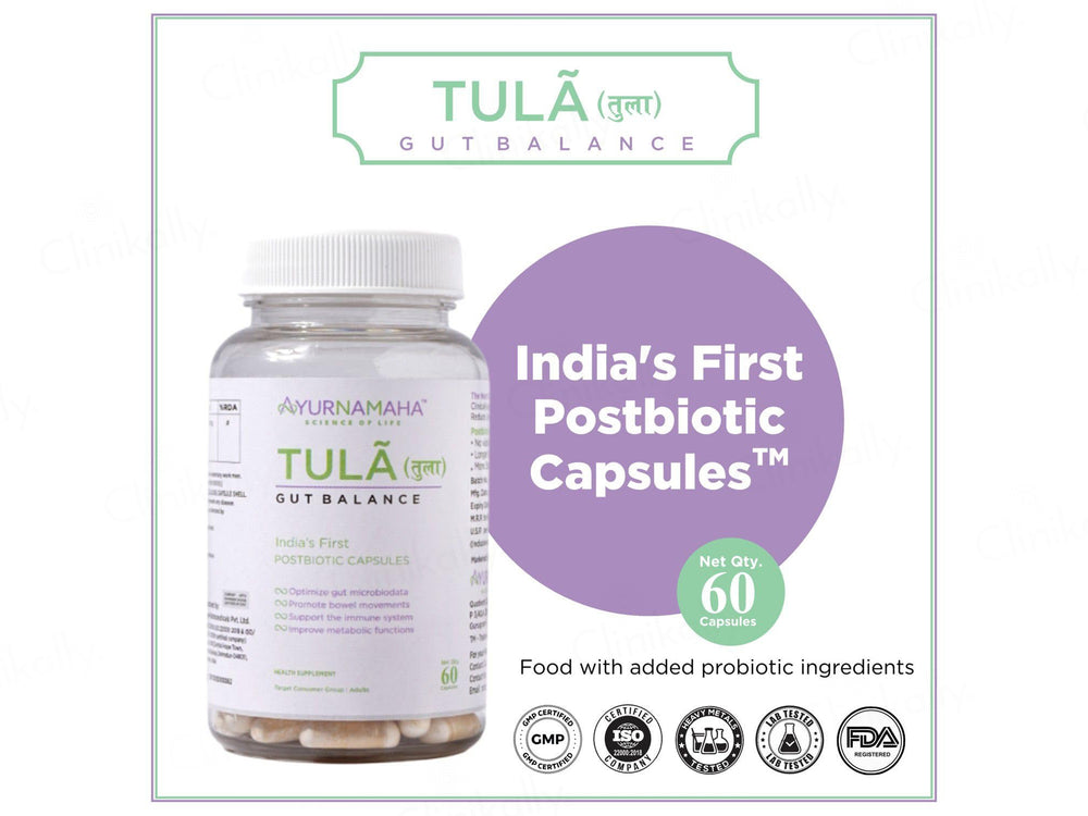 Ayurnamaha Tula Gut Balance Health Supplement Capsule