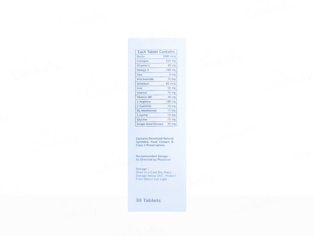 Azelia Biotin & Collagen Supplement Tablet