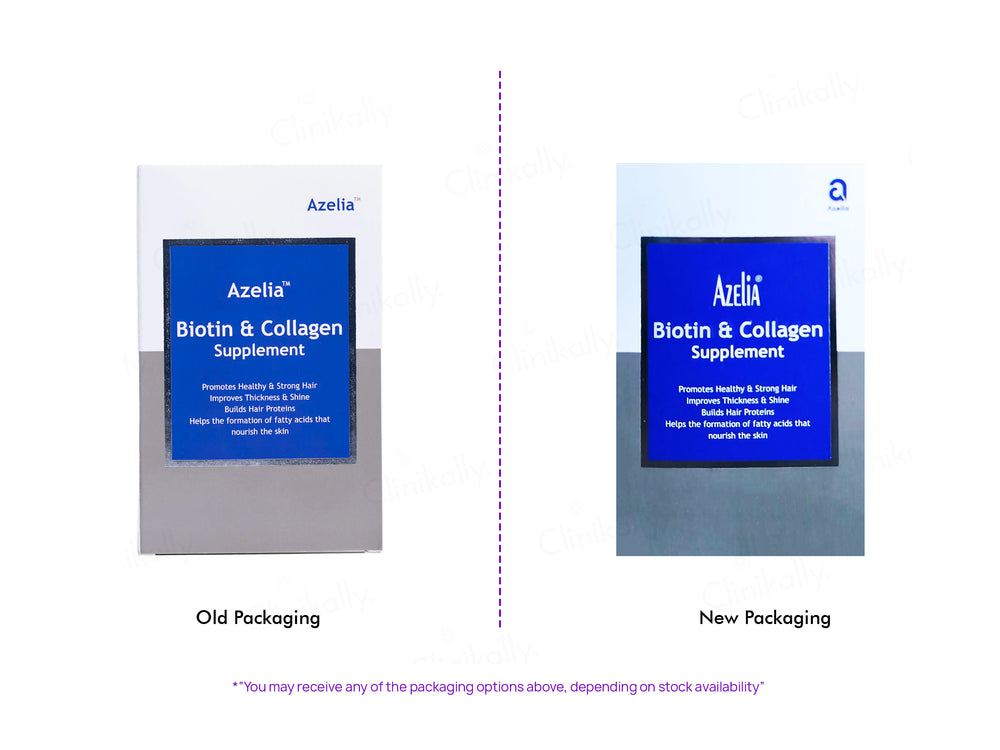 Azelia Biotin & Collagen Supplement Tablet