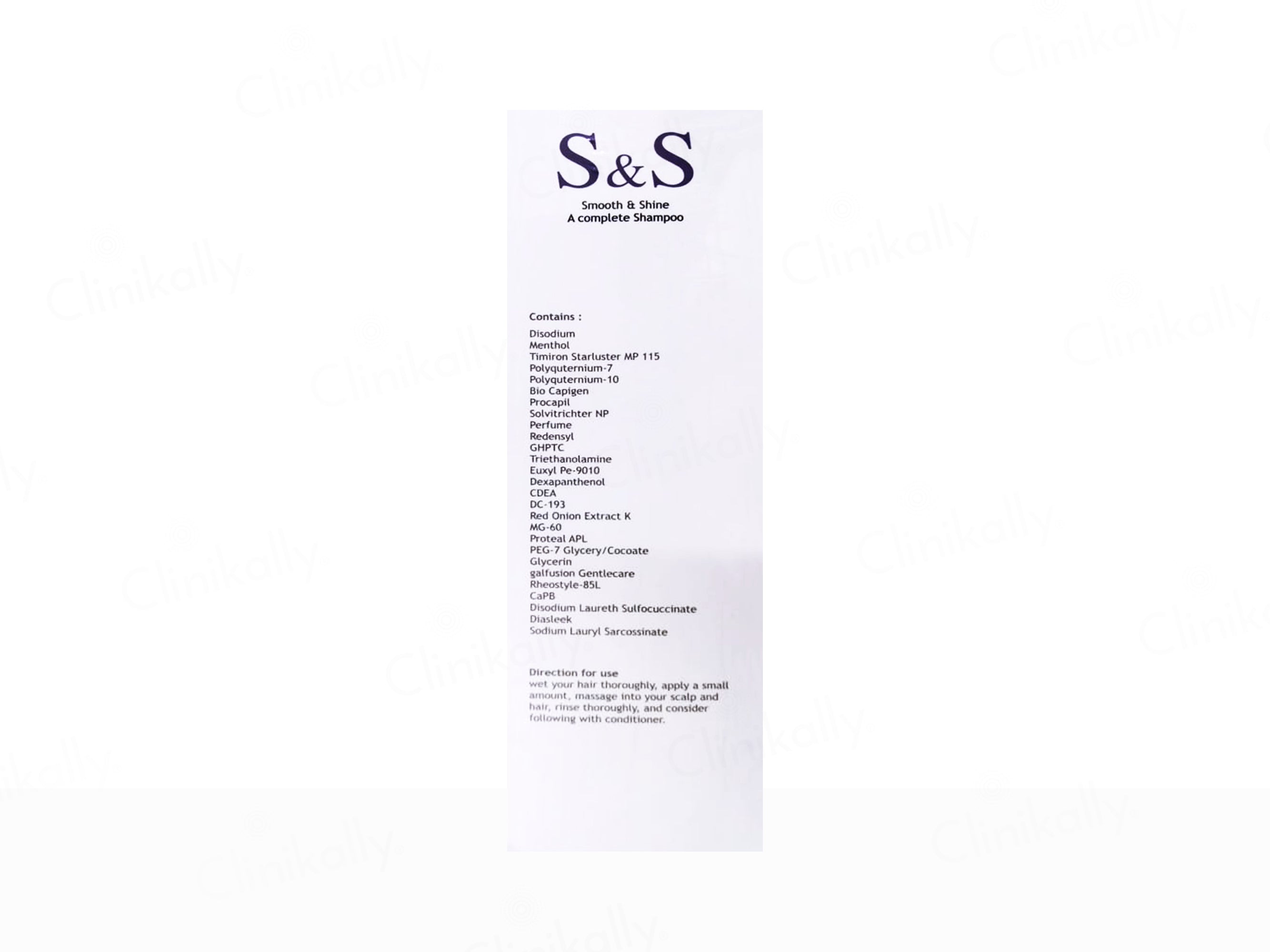 Azelia S & S Smooth & Shine Complete Shampoo