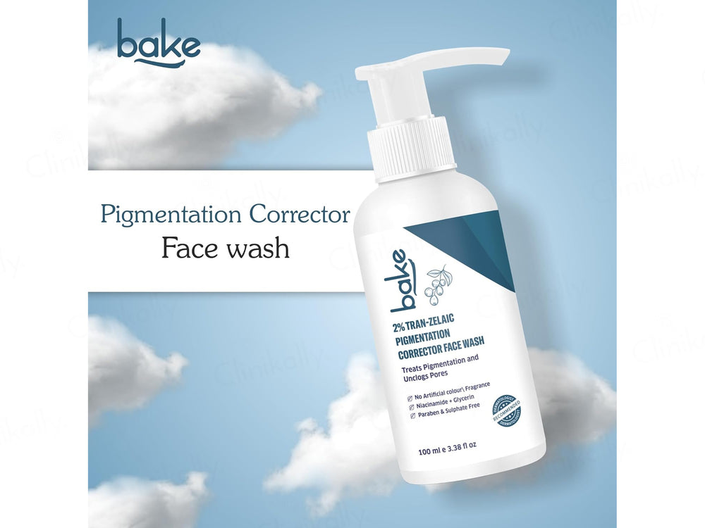 BAKE 2% Trans-Zelaic Pigmentation Corrector Face Wash