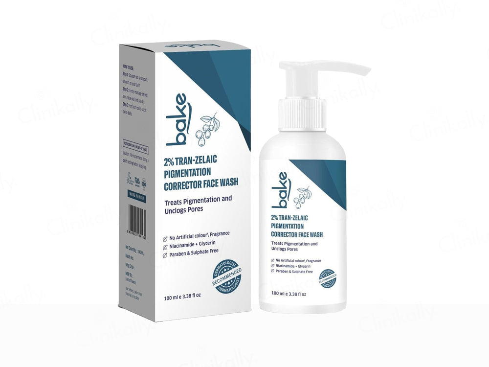BAKE 2% Trans-Zelaic Pigmentation Corrector Face Wash