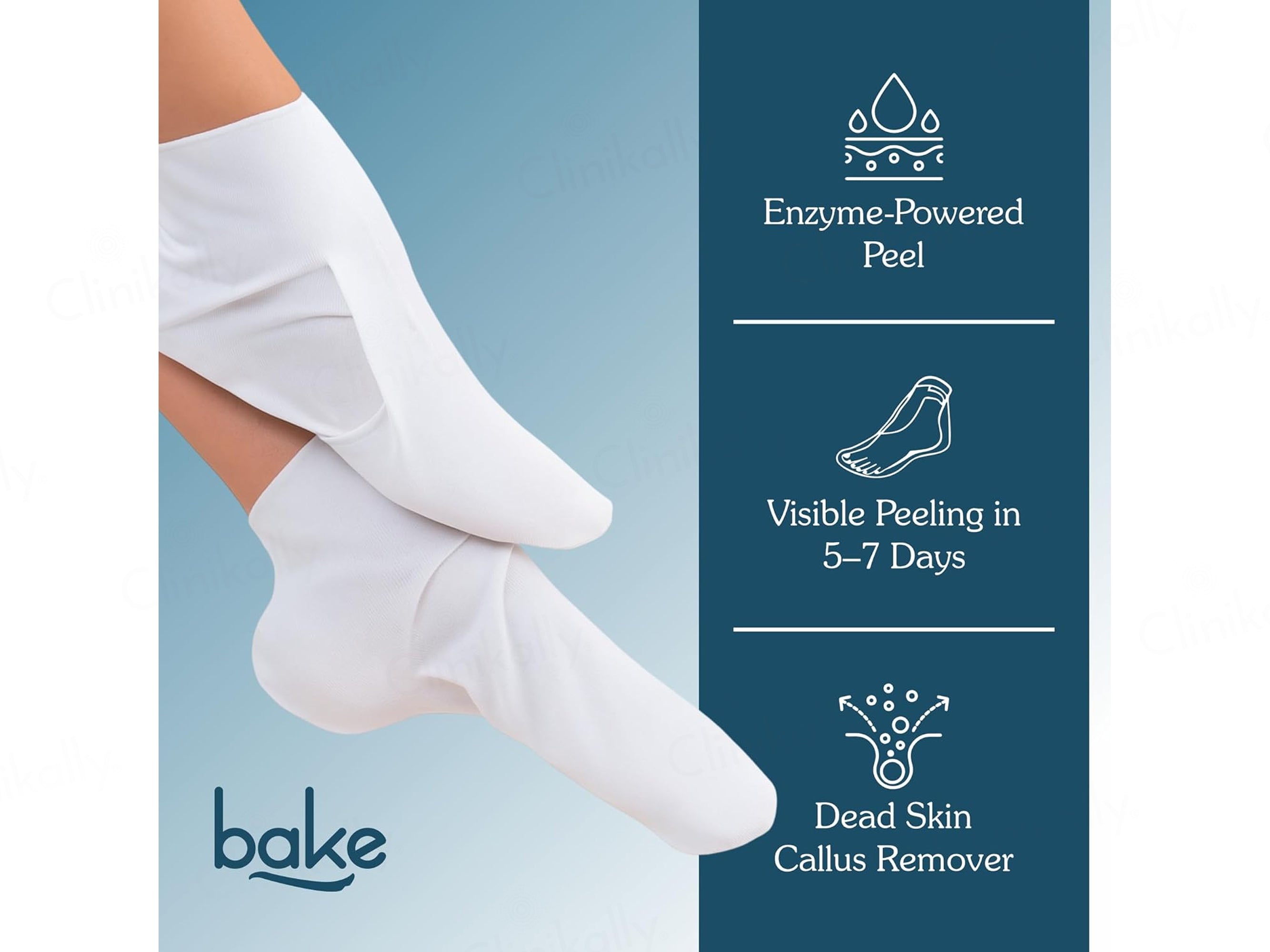 BAKE AHA + BHA Exfoliating Foot Peel Mask