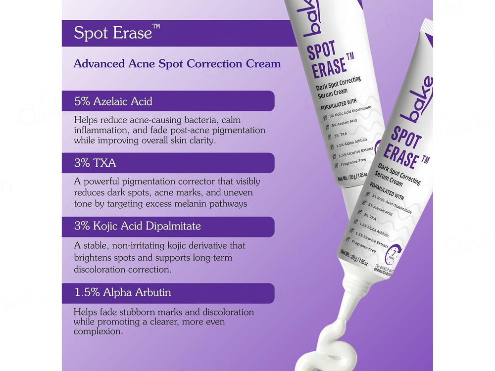 BAKE Acne Erase Overnight Spot Corrector Cream