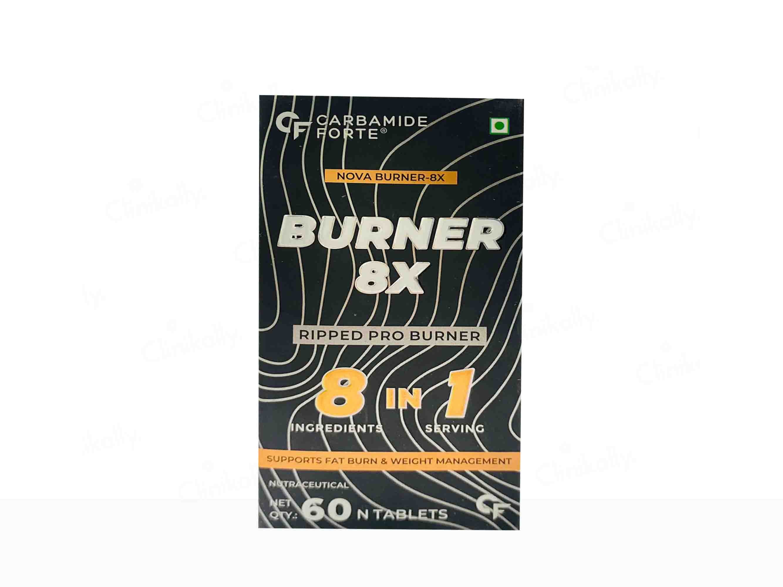 Carbamide Forte Burner 8X Ripped Pro Burner Tablet