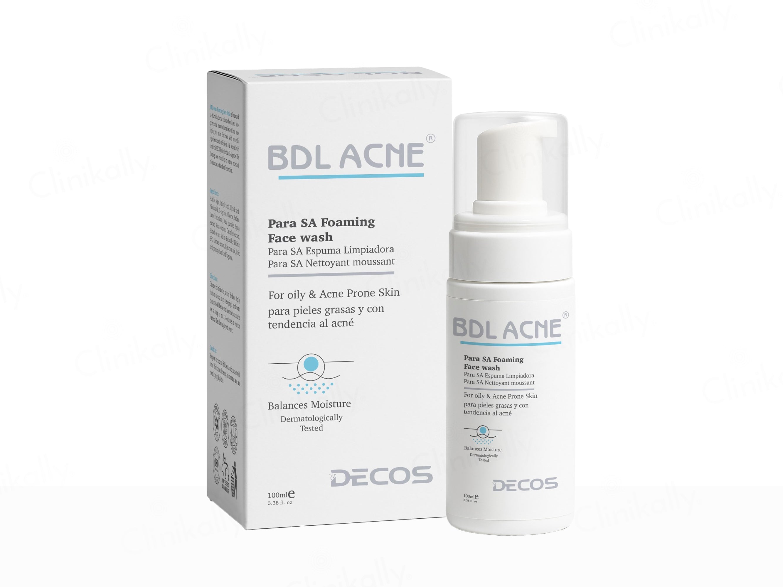 BDL Acne Para SA Foaming Face Wash