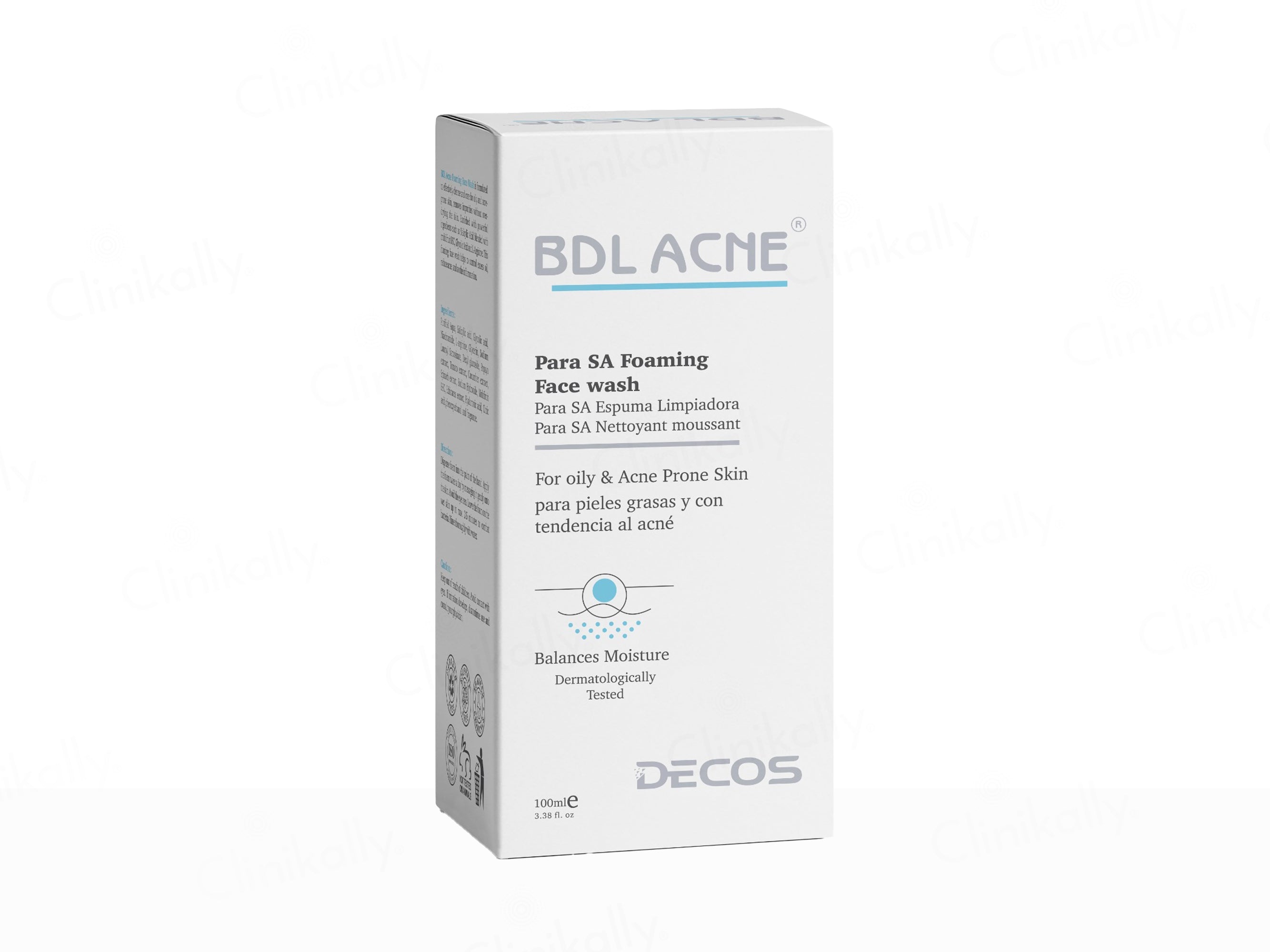 BDL Acne Para SA Foaming Face Wash