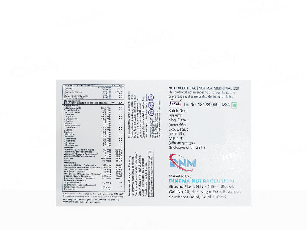 BThair Supplement Tablet For Adults