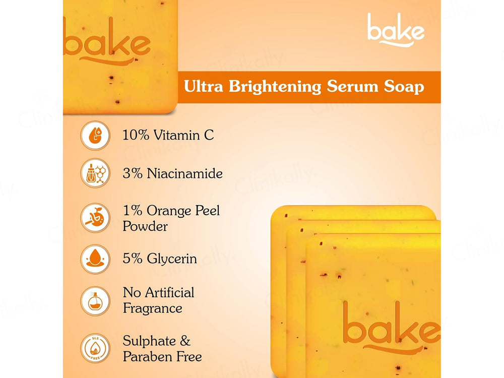 Bake 10% Vitamin-C Ultra Brightening Serum Soap