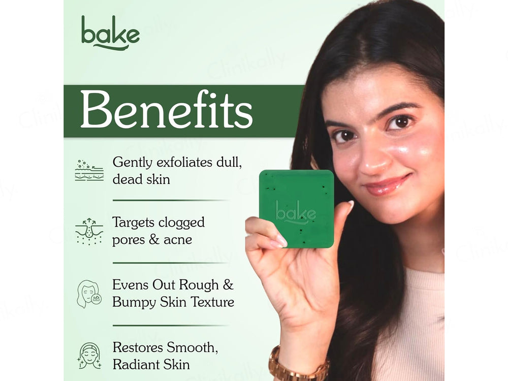 Bake 10% AHA + 1% BHA Daily Exfoliating Soap (Pack Of 2)