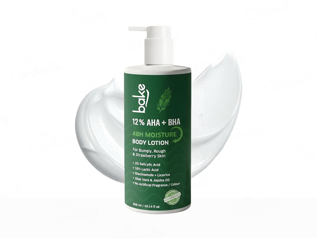Bake 12% AHA + BHA Body Lotion