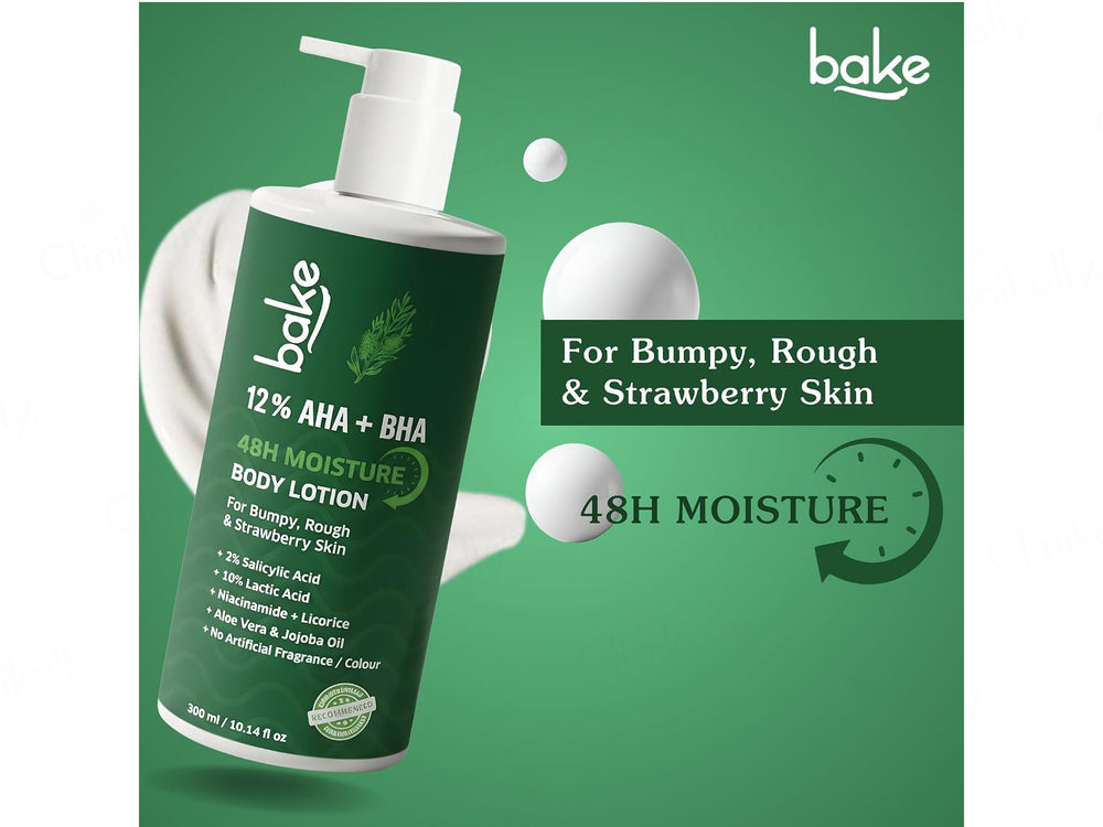 Bake 12% AHA + BHA Body Lotion