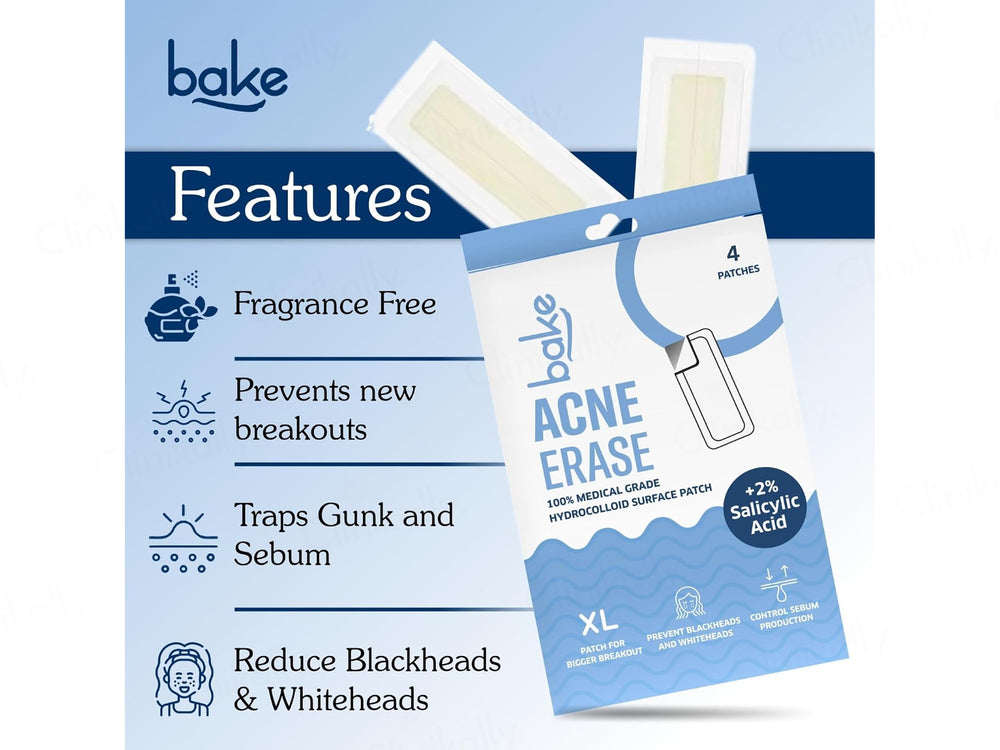 Bake 2% Salicylic Acid Acne Erase XL Patch
