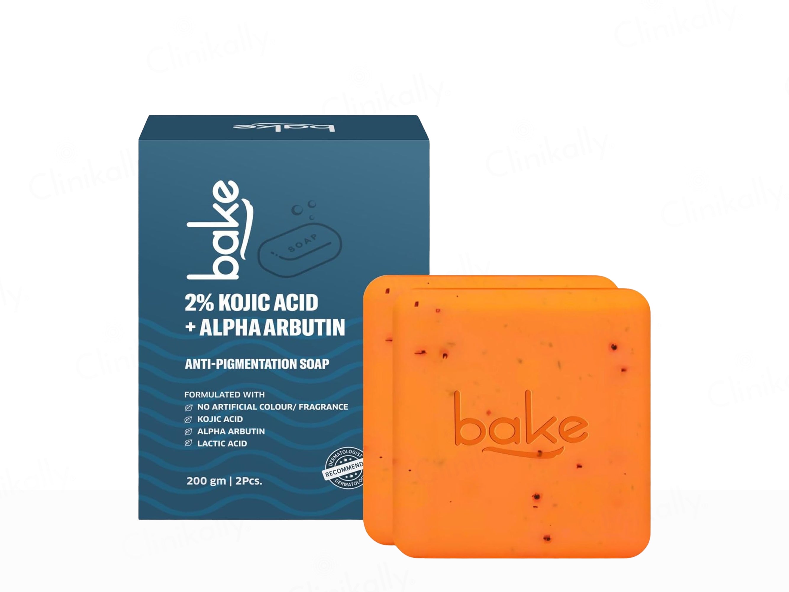 Bake 2% Kojic Acid + Alpha Arbutin Anti-Pigmentation Soap (Pack Of 2)