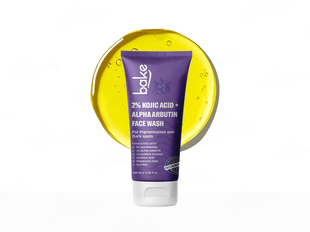 Bake 2% Kojic Acid + Alpha Arbutin Facewash