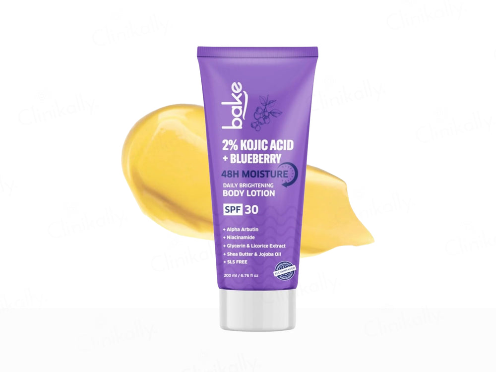 Bake 2% Kojic Acid + Blueberry Daily Brightening Body Lotion SPF 30