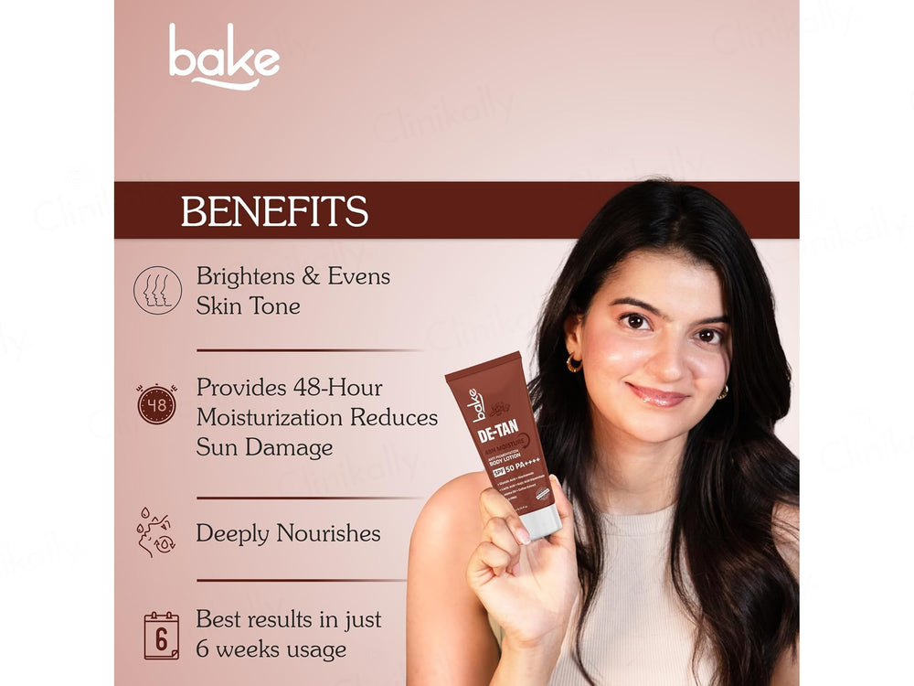 Bake De-Tan Anti Pigmentation Body Lotion SPF 50 PA++++