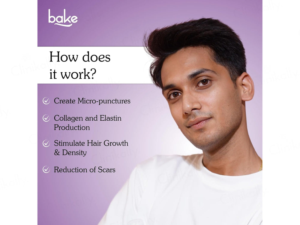 Bake Derma Stamp Microneedling Device Kit