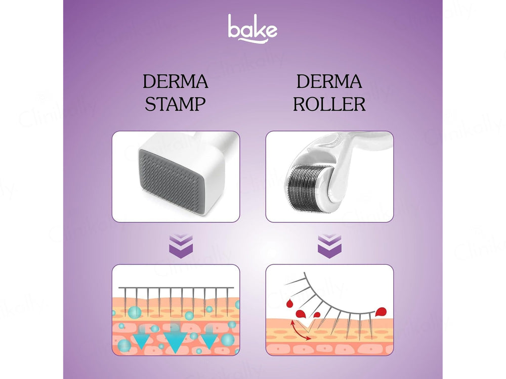 Bake Derma Stamp Microneedling Device Kit