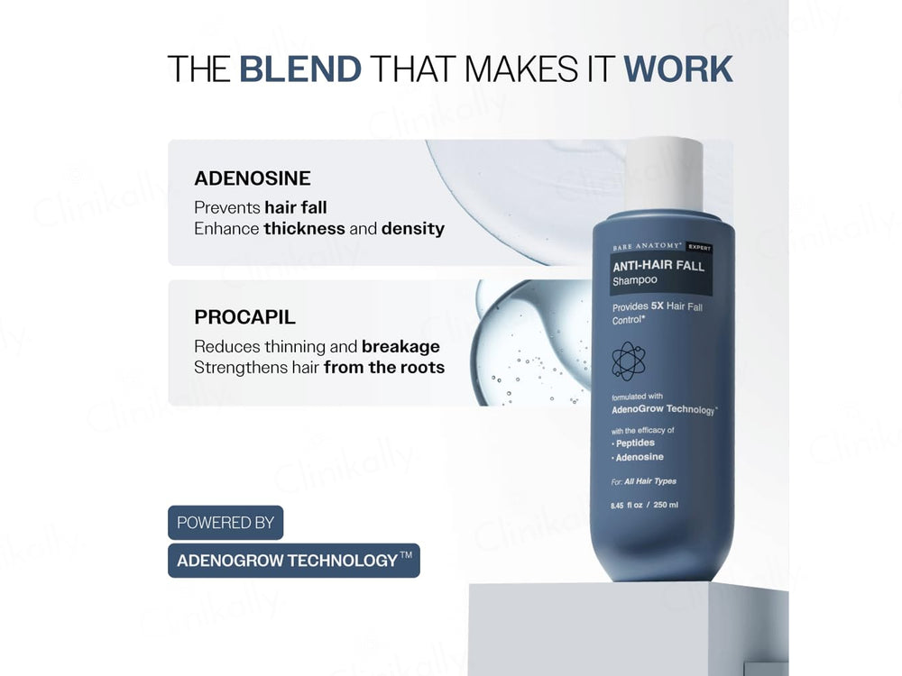 Bare Anatomy Anti-Hair Fall Shampoo