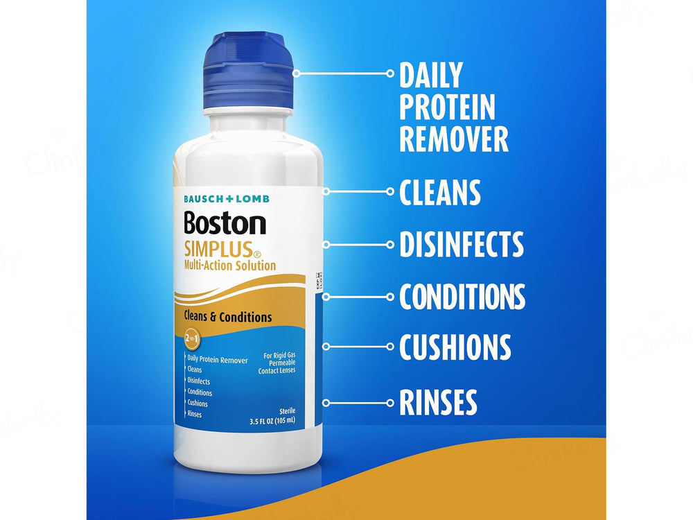 Bausch & Lomb Boston Simplus Multi-Action Contact Lens Solution