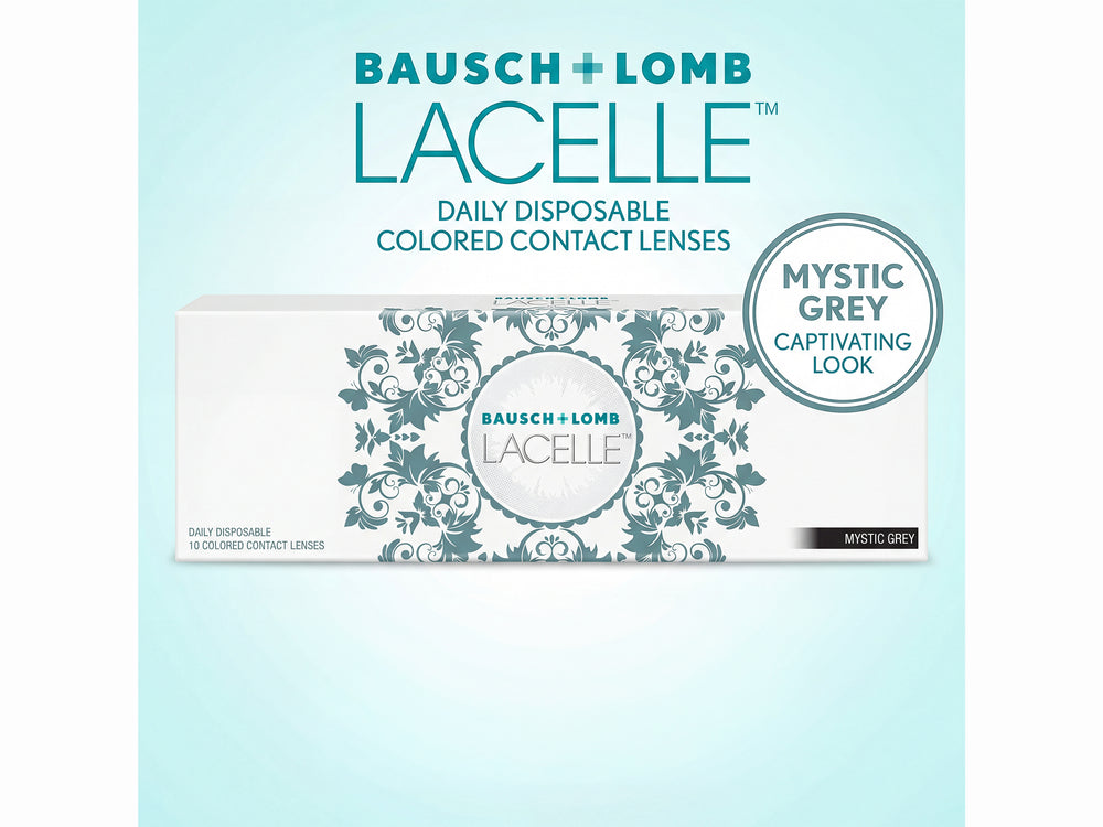 Bausch & Lomb Lacelle Daily Disposable Colored Contact Lens - Mystic Grey