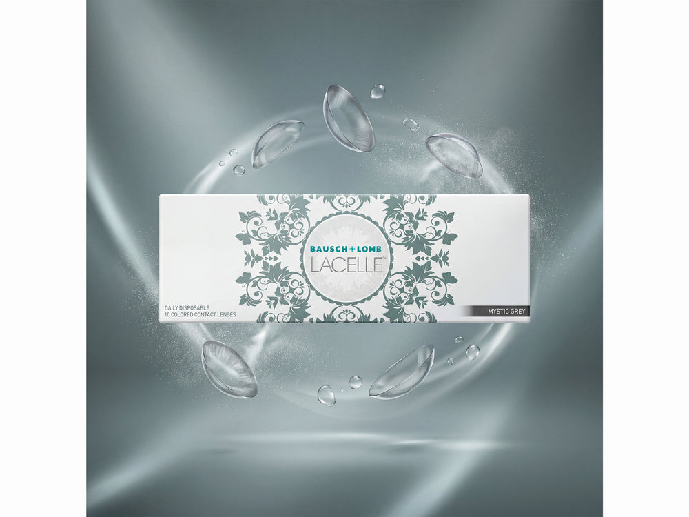 Bausch & Lomb Lacelle Daily Disposable Colored Contact Lens - Mystic Grey