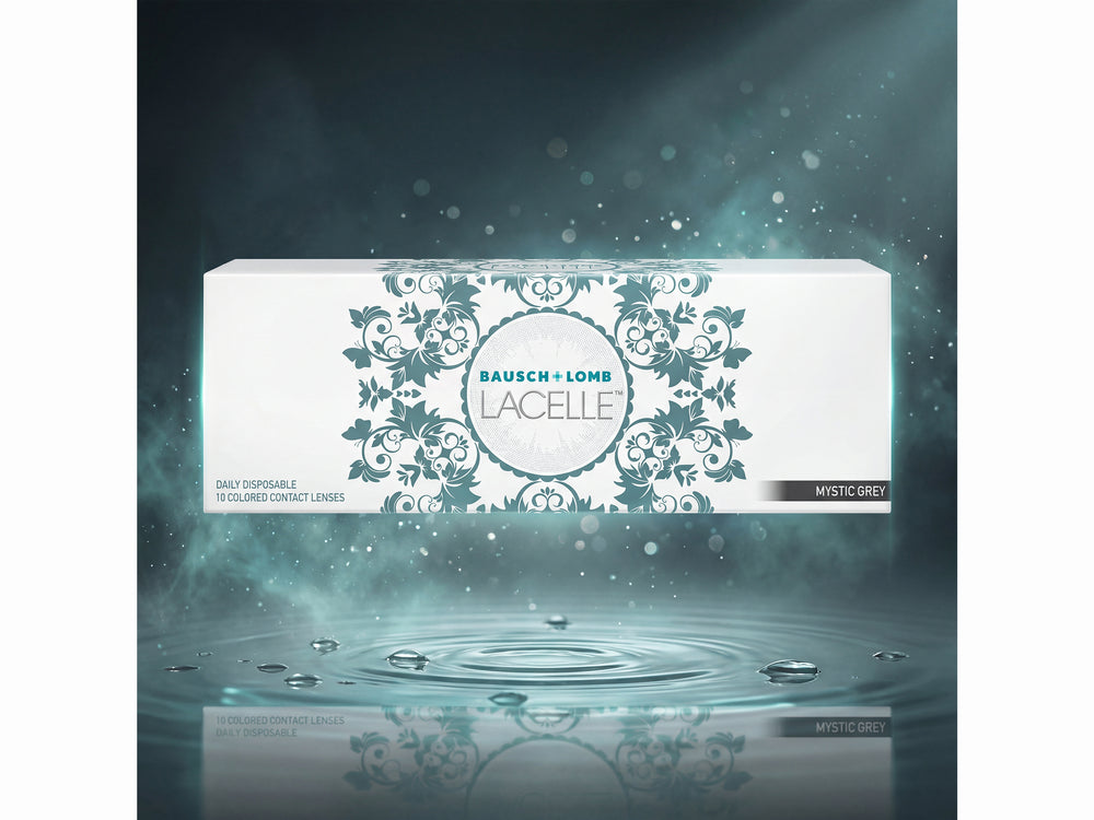 Bausch & Lomb Lacelle Daily Disposable Colored Contact Lens - Mystic Grey