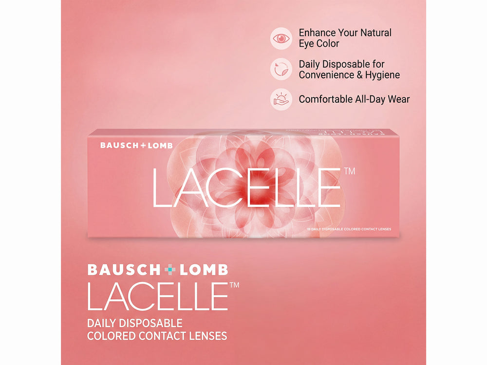 Bausch & Lomb Lacelle Daily Disposable Colored Contact Lens - Luminous Gray