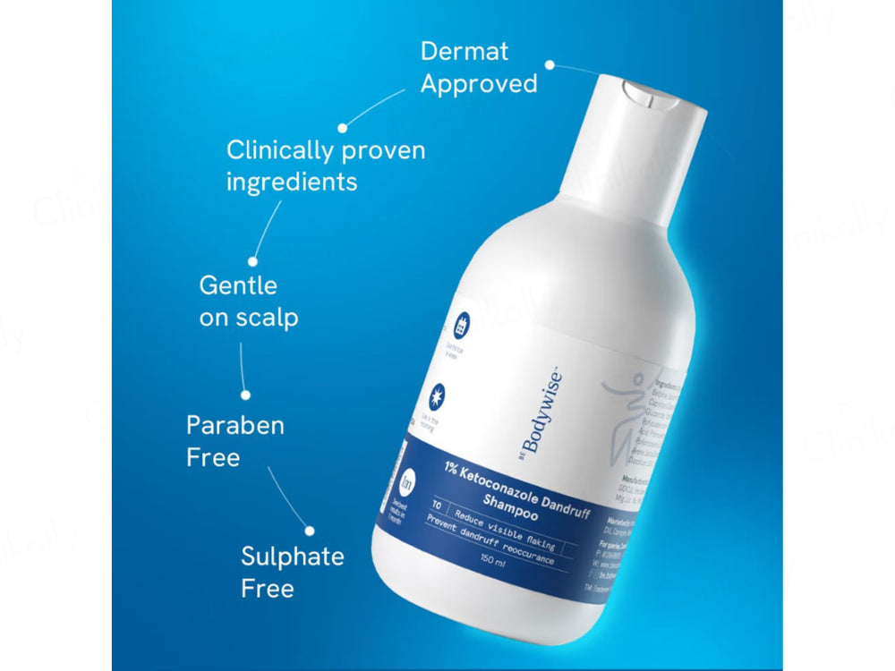 Be Bodywise 1% Ketoconazole Dandruff Shampoo