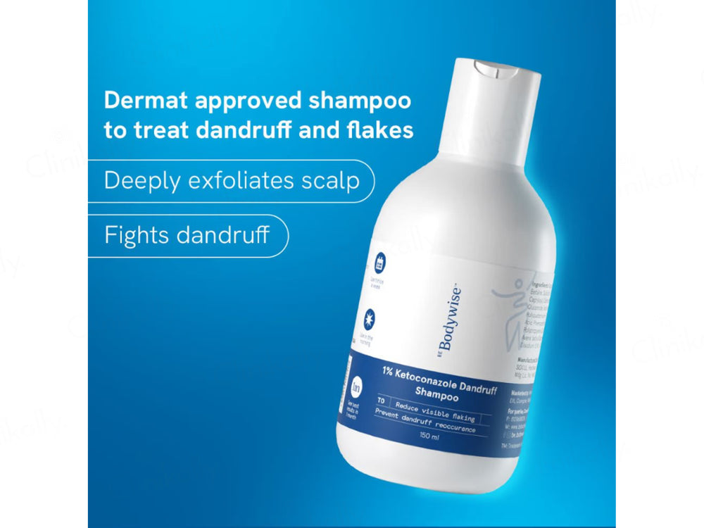 Be Bodywise 1% Ketoconazole Dandruff Shampoo