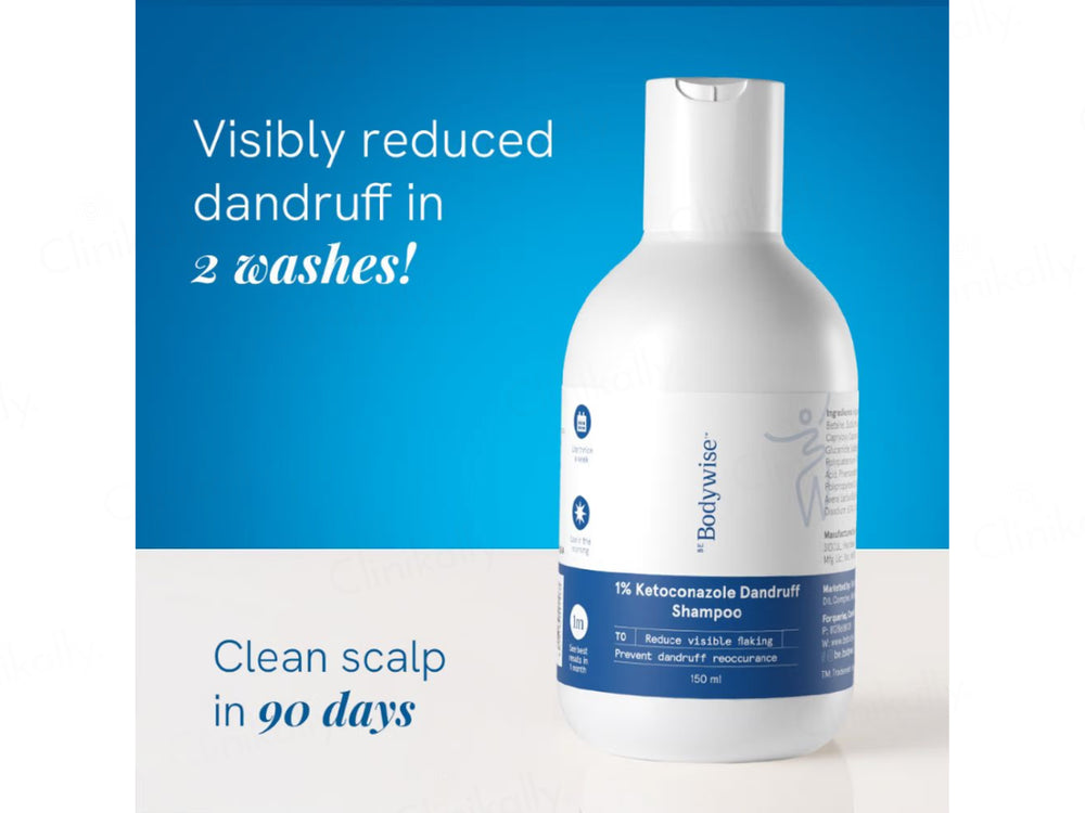 Be Bodywise 1% Ketoconazole Dandruff Shampoo