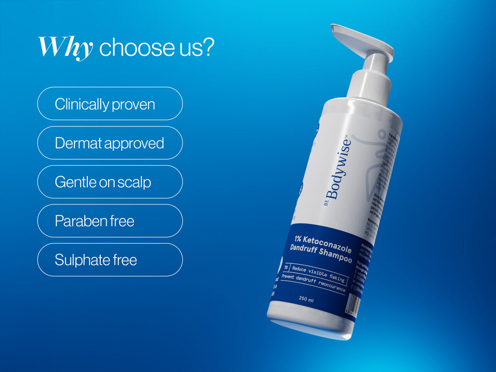 Be Bodywise 1% Ketoconazole Dandruff Shampoo