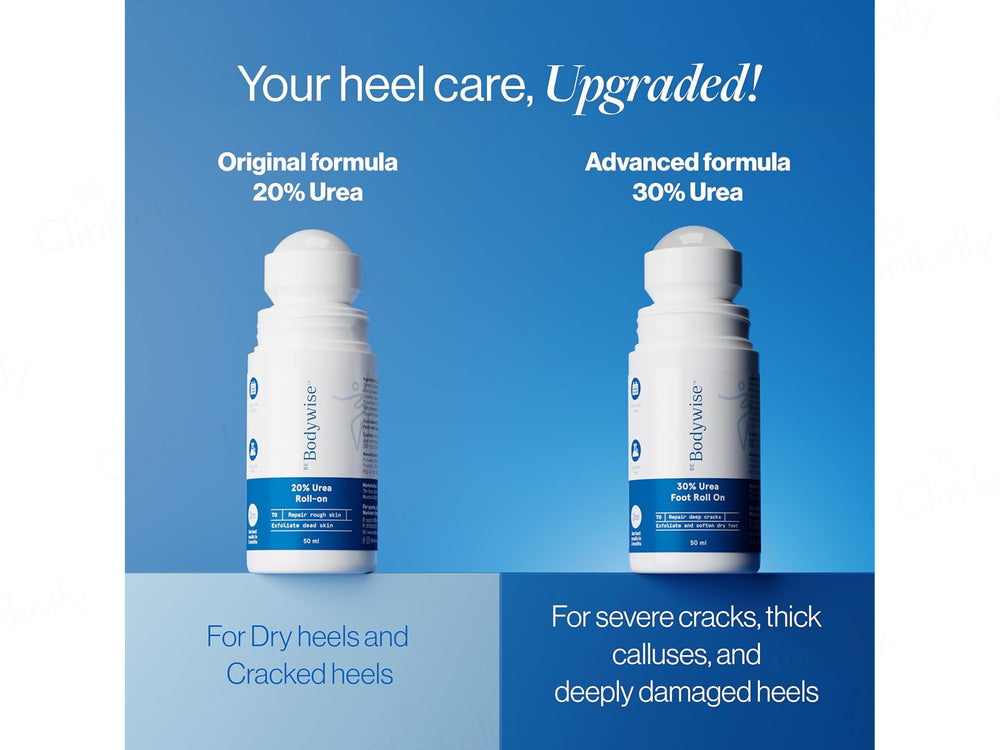 Be Bodywise 30% Urea Foot Roll On